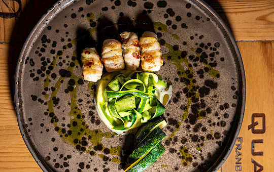 Gallery Delights - Sole, mountain pine and zucchini